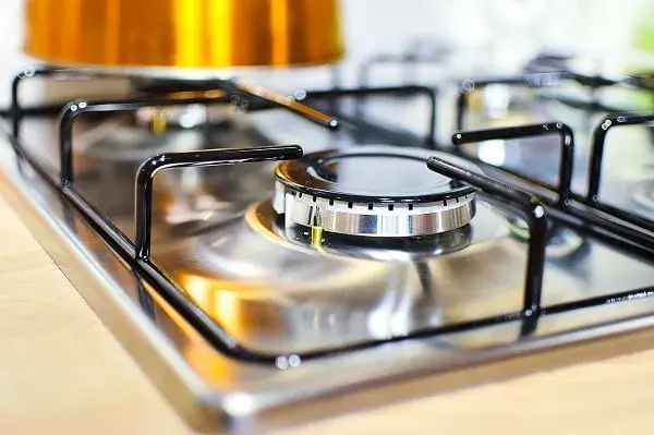Cocina de gas o estufa
