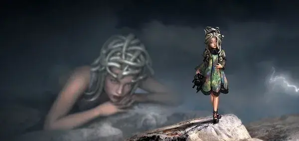 Gorgonas en la mitología griega y romana